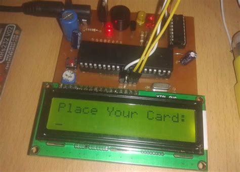 rfid based attendance system using 8051 project code|rfid based attendance circuit.